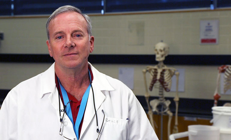 UBC Okanagan’s Bruce Mathieson has created an interactive technology tool to help his students map the brain.
